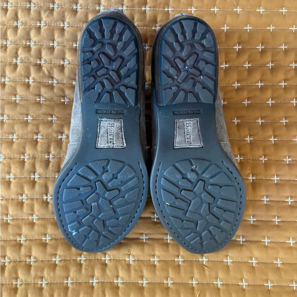 Born Men's Gray Leather Boots - Picture 3 of 5